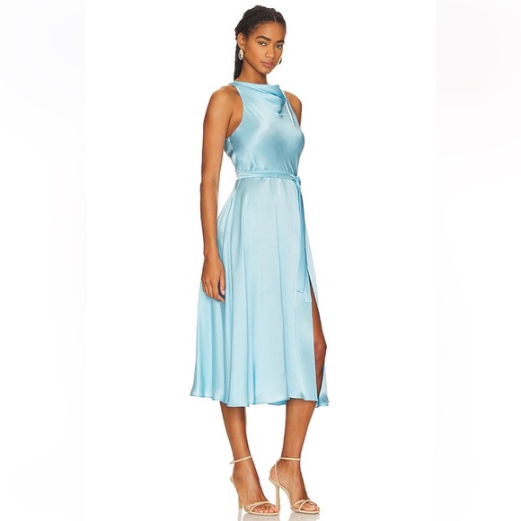 Maloney Dress in Pacific by Amanda Uprichard - Picture 2 of 6